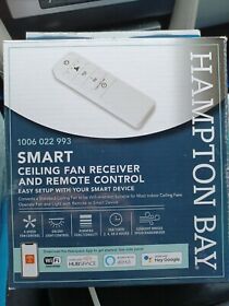 76278 Universal Smart Hubspace Wi-fi 4-speed Ceiling Fan White Remote Control
