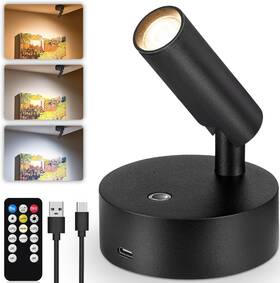 Sbwdr03a01b Urtom Wireless Led Spotlight Indoor 3350mah Rechargeable Battery Operated Spotlights