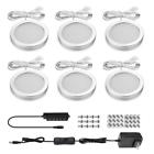 Us11485-1230-6 Shine Hai Under Cabinet Lighting Kit Led Light Puck Bulb
