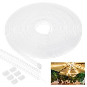 Ip67 Uxcell 766549331950 Silicone Tube Sleeve 33ft 10mm Flexible Led Waterproof Cover Channel
