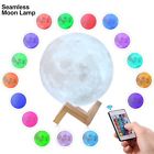 V1-16rgb-15 Cpla Upgraded Rgb Led Night Moon Light Lamp 659516482512