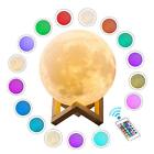 V1-16rgb-18 Cpla Extra Large Seamless Moon Lamp Colors Led Lunar Dimmable