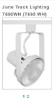 V690 Juno Vector By Lighting Track White Pieces New