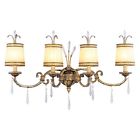 8814-65 Vintage Leaf - Vanity Gold Livex Bella 34w La . Light