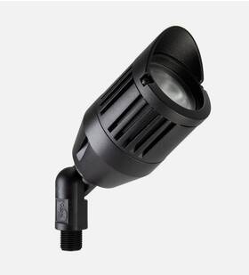 Vista Gr-3106 Landscape Light Black 9.5w 3000k Wide Flood Led Dz - Dark Bronze