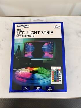 Viv720 Vivitar Led Light Strip With Color Changing Dimmable Remote Usb - Gomovi By Rgb