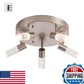Votag B0b9y37ryj Dimmable Led Ceiling Spotlight Fixtureadjustable Round Track Lighting Ul