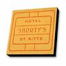 W0606-hot-short Hotel Shortys Mdf Wall Art Multicolor 844975033737