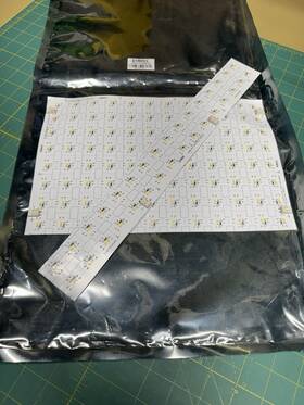 Led-p10-1224-50 Wac Lighting Pixels Led Light Sheet Partial Kit New Unused
