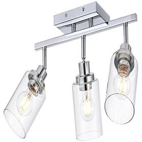 B0ff4fx43x Wanluce 3-light Track Lighting Kit Ceiling Kitchen Fixtures