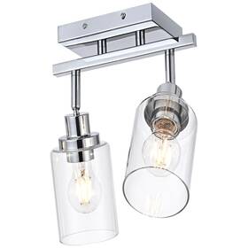 B0ff4h8cr4 Wanluce 2-light Track Lighting Kit Ceiling Kitchen Fixtures