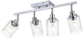 Wanluce B0ff4mc3sz 4-light Multi-directional Rotating Track Light Fixture Ceiling