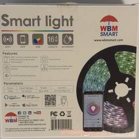 Wbm Smart 858560002091 Care Wi-fi Led Strip Light 16.4 Ft - 1 Pack Color Changing Rgb