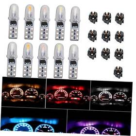 Weixuan T5-2d 10pcs Dash Lights Pc74 Twist Locket Socket Wedge T5 Led Bulb 37 74