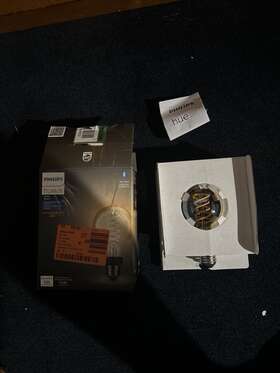 551796 White Philips - Hue Filament E26 Bluetooth Smart Led Bulb