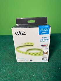 9290025616 Wiz 13ft Wi-fi Led Strip Starter Kit 1800 Lumens New