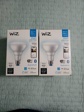 603613 Wiz 2 Led Br30 65w Warm White To Daylight Wifi Smart Lighting Light Bulb
