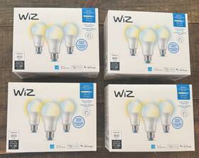 604611 Wiz Led Smart Wi-fi Connected 60w A19 Tunable White Light Bulb 12-pack