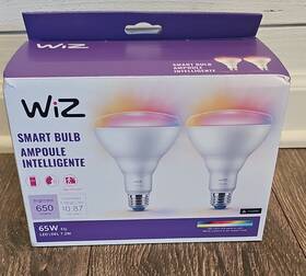 92265 Wiz Br30 Color Led Smart Bulbs 2-pack Multicolor Alexa/google/apple