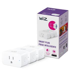 605733 Wiz Connected Smart Wi-fi Plug - Pack Of 3 Outlet Connects To 2.4 Ghz Voi