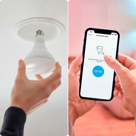 9290022657 Wiz Smart Lighting Light Bulb Color And Tunable Led Br30 Plug Play Wifi Alexa