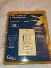 Wm-7 Litex Dual Ceiling Fan And Light Control White 080629410701