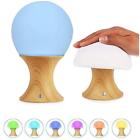 Wn099m Silicone Mushroom Nursery Children Nightlight Dimmable Timer Mood 6957546803692