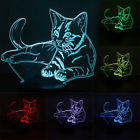 Wsw811726 Unbranded Us Cat Led Acrylic Night Light Colors 6216809990778