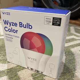 Wyze 859696007561 2 Pack - Color Bulb 16 Million Colors Dimmable Alexa Hey Google And Ifttt