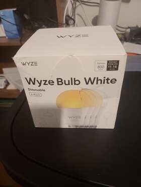 Wlpa19-4 Wyze Wlpa19v2-4pk Smart Light Bulb White 2700k-6500k 800 Lumen 60 Watt Pack Of 4