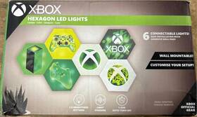 032212 Xbox Led Lighting Kit 6 Panels Green Yellow White Remote Touch Wall Mountable