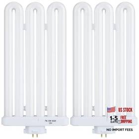 Xlzc Fml65 65watt Fml65/65k 6500k Daylight 4-pin Base Triple Tube Compact Fluorescent