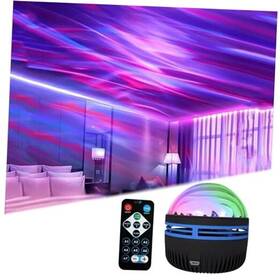 Xydongtong 712186250352 2 In 1 Northern Lights And Ocean Wave Projector With 14 Effects Of Galaxy A