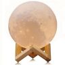 Y-dualmoon-15cm Aced Moon Lamp Printed Led Night Light Touch 659516482345