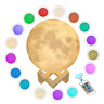 Y-rgbmoon-18cm Rmfsh Aced Printed Moon Lamp Led Colors Rgb 689855302769