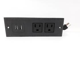 Yl-988-1 Yali Furniture Power Distribution Unit 2 Ac Outlets Usb Ports Csa