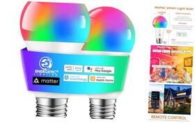 Mattert20-02 Yankon Energetic Smart Color Bulbs Work With Alexa/apple Home/google