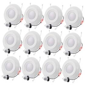 Mxtl1031-b Yankon 12 Pack 5/6 Inch Led Disk Light Dimmable Surface Flush Mount Ceiling