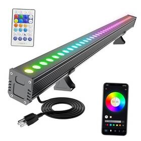 W180rgbcw Yasoek Smart Wall Washer Light Dimmable App Control Adjustable Color Rgb 2700k-6500k