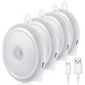 Yd-kn-4ww Willed Motion Sensor Night Light Usb Rechargeable Activated 689738117374