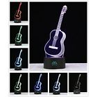 Yd3272 Mingxuan Night Lights Light Guitar Colors Amazing Optical Illusion Led