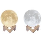 Yf165173 Rechargeable Printing Moon Lamp Touch Switch Luna Night 749110990459