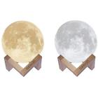 Yf165177 Kungken Night Lights Rechargeable Printing Moon Lamp Premium 611387805562