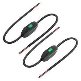 Wo6532 Yingtuyou Jiaju Inline Cord Switch 12v 24v/3a Toggle On/off Rocker Button With Prewire