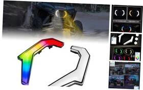 Zp-xls-030502-001 Yjlamp Smart Rgb Led Accent Fang Lights For Polaris Rzr Xp 1000 2014-2018/rzr 900 Xc