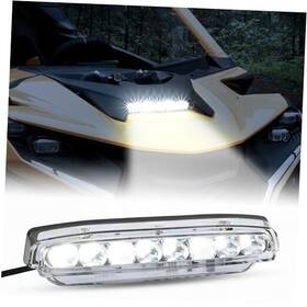 Zp-yj-030602-045 Yjlamp Hood Scoop Spotlight For Can-am Maverick R Led Accent Auxiliary Driving