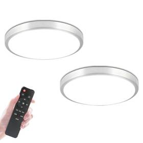 Md001 Yongjunli 13 Inch Led Flush Mount Ceiling Lights Fixture With Remote 13inch 2pack