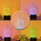 Yooce79 Yooce Pineapple Led Table Lamp Night Light Optical 747880006974