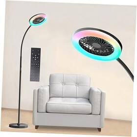 Yt-ldfs-1 Yuantuo Floor Lamp With Fan Light Rgb 18w/1500lm Led Famp Stepless