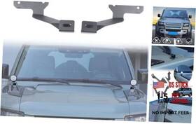 65s4db Yuechi Lkjsdv 654sd -65s4db Ditch Light Brackets Hood Hinges Mount Bracket Kit Compatible With Black A